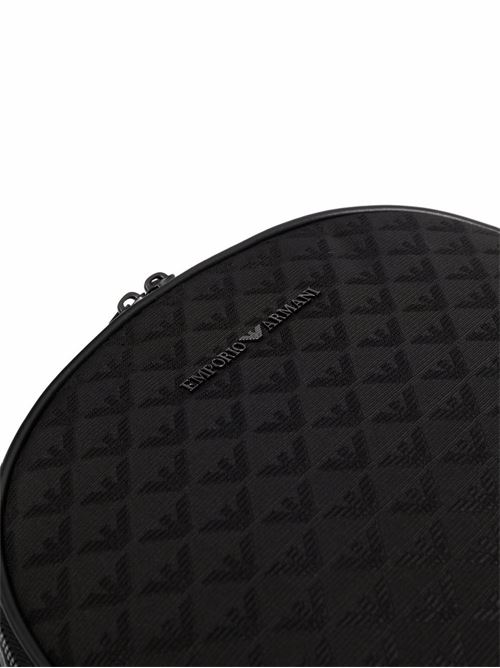 Zaino uomo Emporio Armani nero con logo jacquard EMPORIO ARMANI | Y4O315Y022V81336